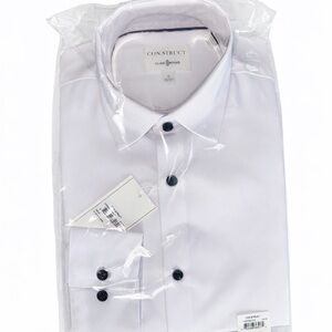 Construct Men's White Dress Shirt Brand New